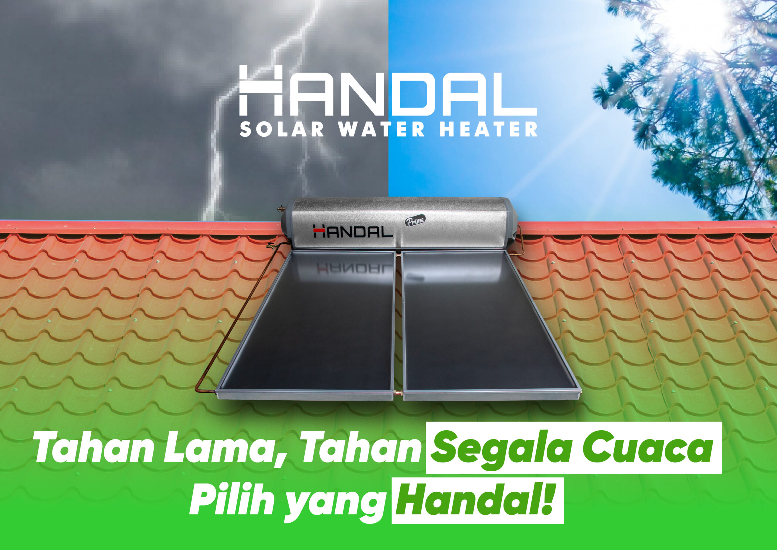Pemanas Air Tenaga Surya Handal: Tahan Lama, Tahan Segala Cuaca, Pilihan yang Handal!