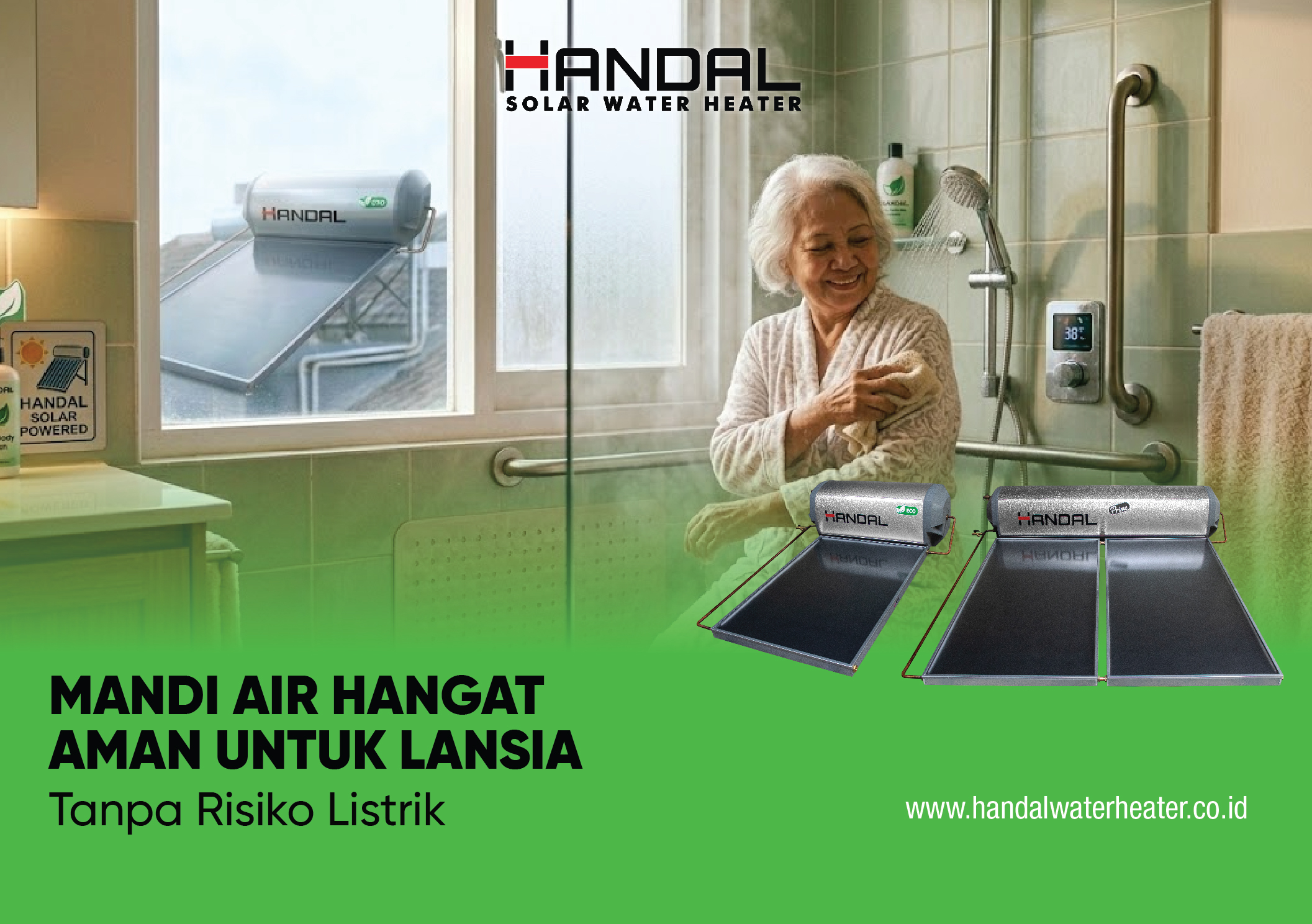 Melindungi Jantung Rumah: Mandi Air Hangat Aman untuk Lansia Tanpa Risiko Listrik