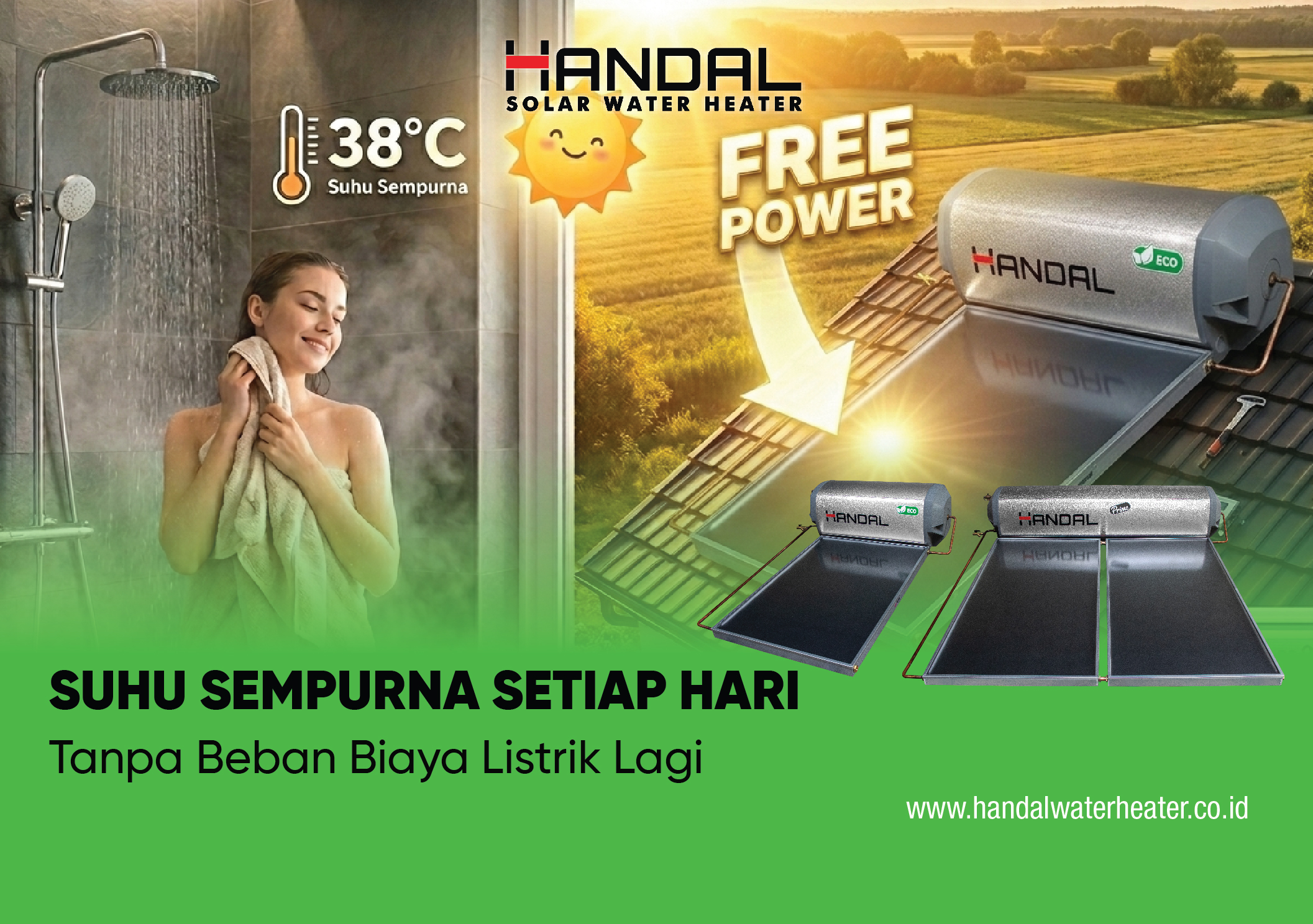 Suhu Sempurna Setiap Hari, Tanpa Beban Biaya Listrik Lagi