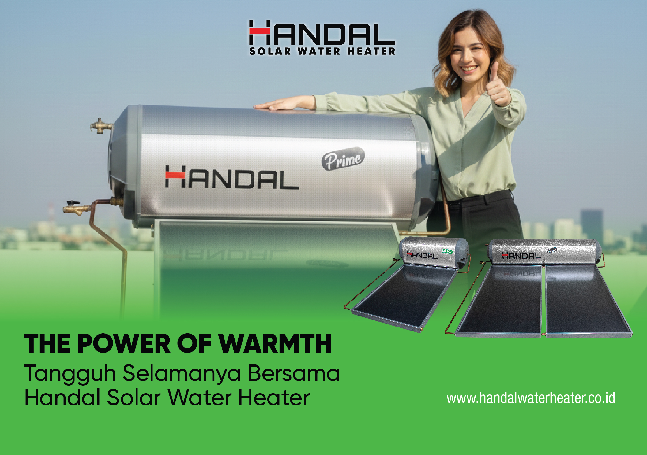The Power of Warmth: Hangat Maksimal, Tangguh Selamanya Bersama Handal Solar Water Heater